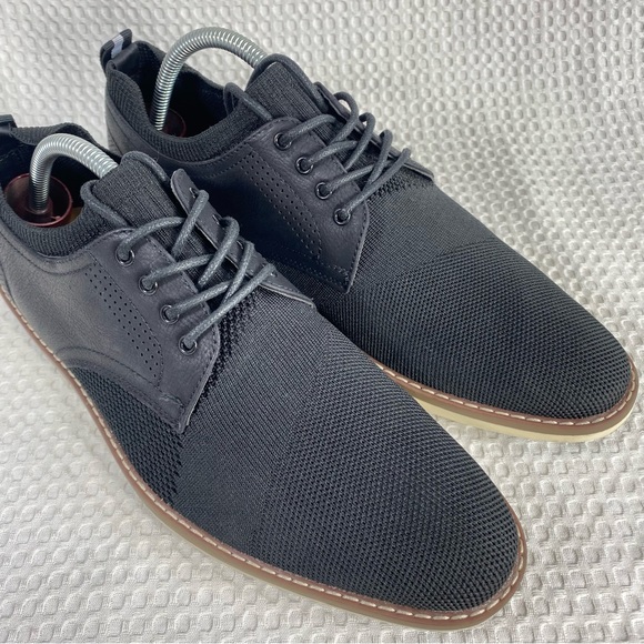 Steve Madden Knit Lace Up Black Casual Shoe; Men’s Size 9 M — Like New! - Picture 6 of 13